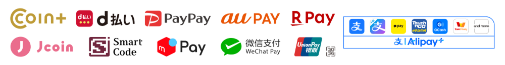 AirPAY 対応ブランド一覧(QRコード決済)